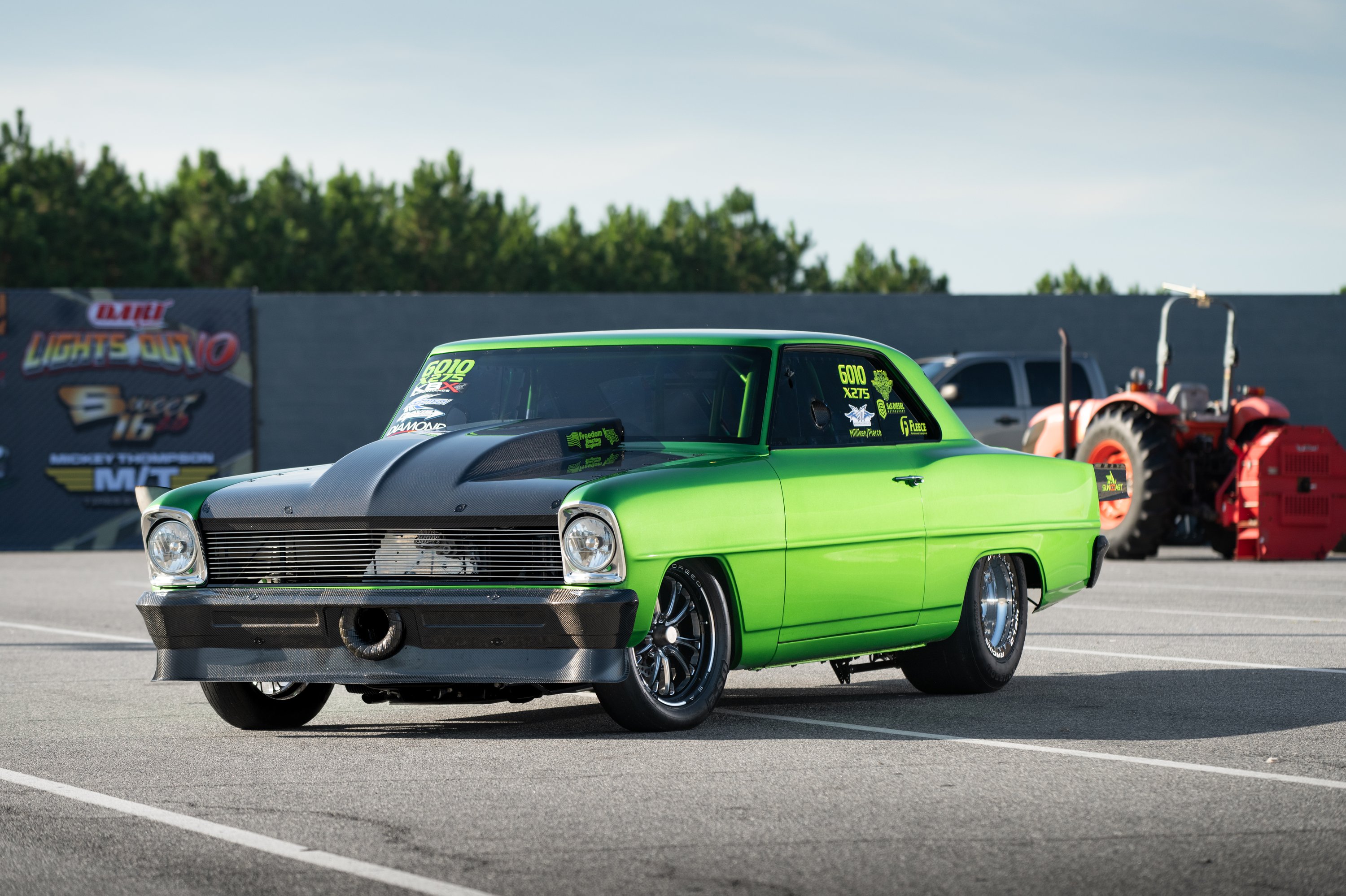Ryan Milliken’s OilBurning Chevy II is Turning Heads in Radial Racing